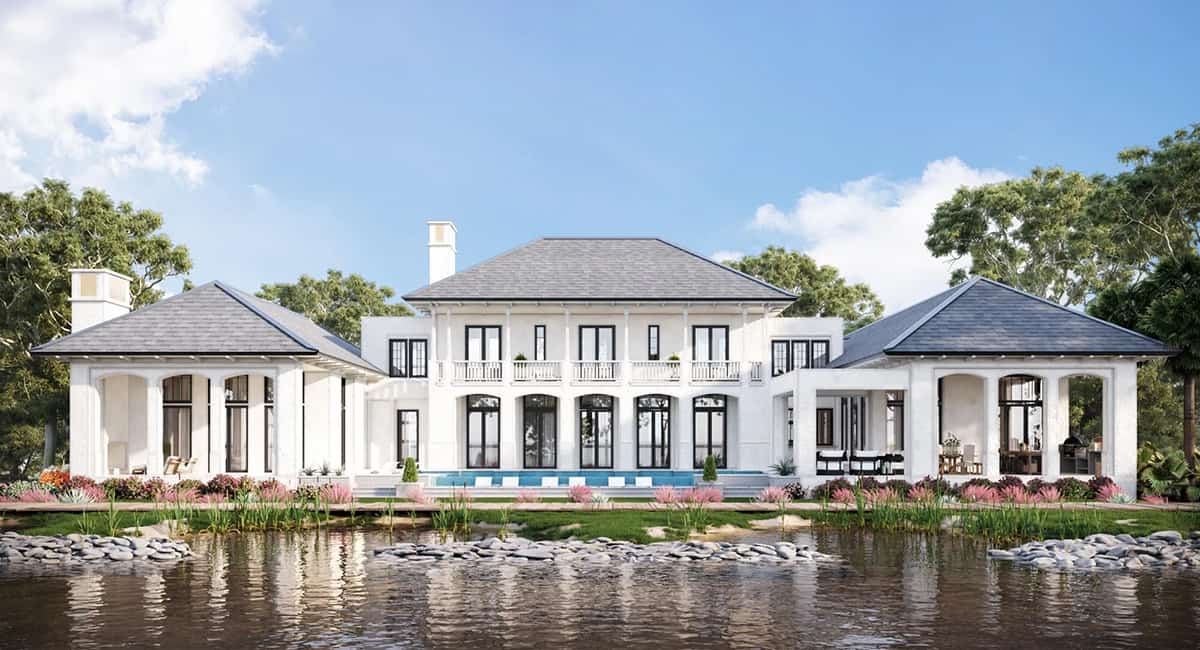 This Florida Mansion Exemplifies Coastal Modern Architecture with its Concrete Design (Photos)