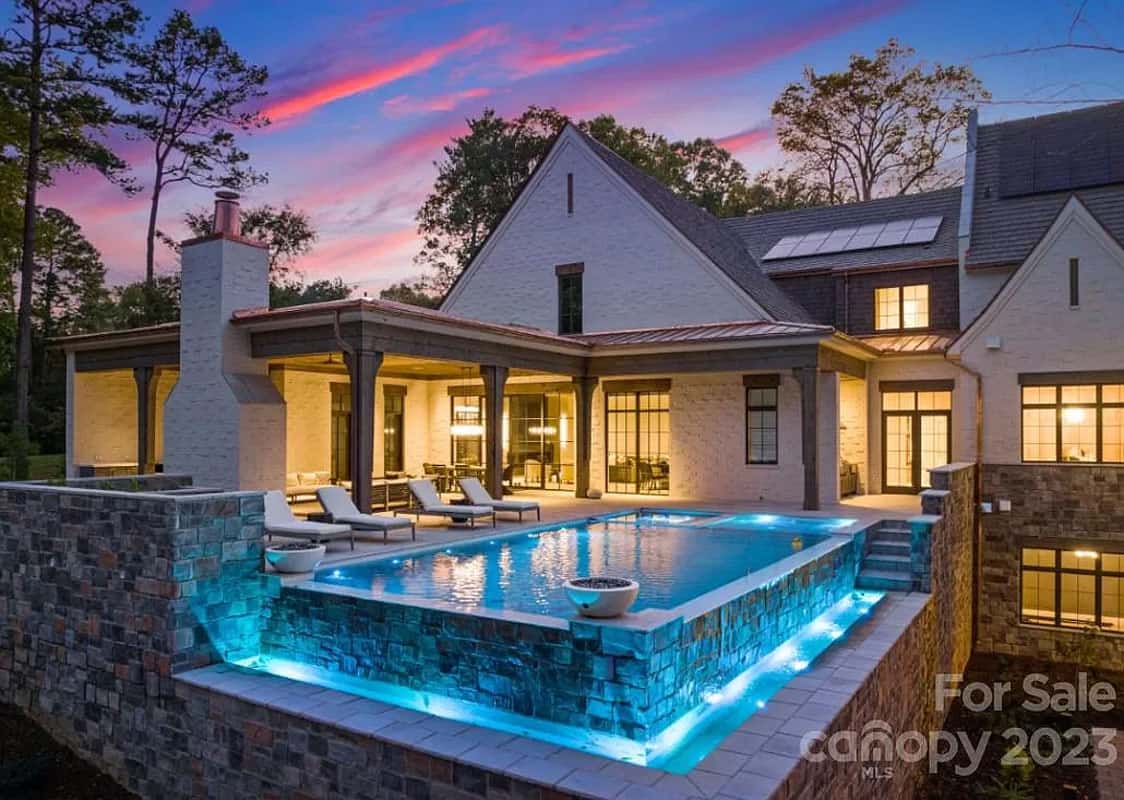 9,300+ Sq Ft North Carolina Mansion for $7.25M