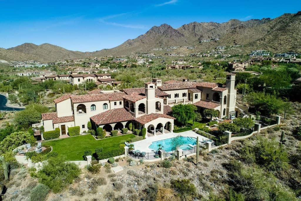 12,200+ Sq Ft Mansion in Scottsdale, Arizona for $12M