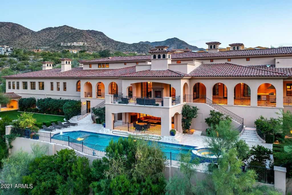 14,500+ Sq Ft Mansion in Scottsdale, Arizona for $8M