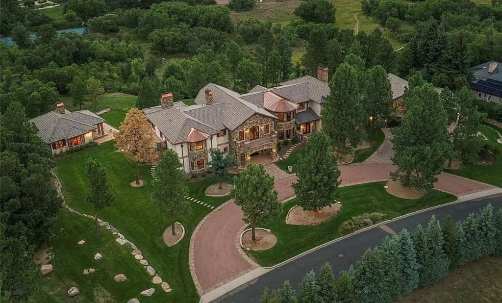 Beautifully Landscaped Colorado Springs Mansion with Breathtaking Mountain Views (Photos)