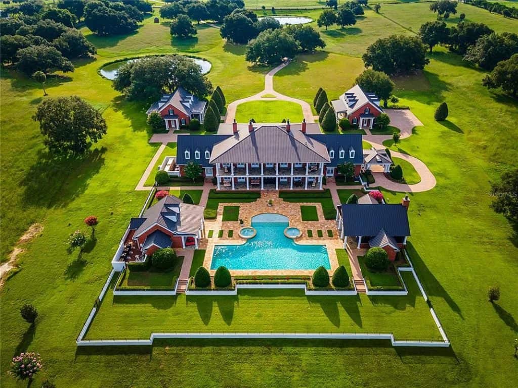 Florida Mansion on 50 Acres with 29,000+ Sq Ft for $10M (Photos)