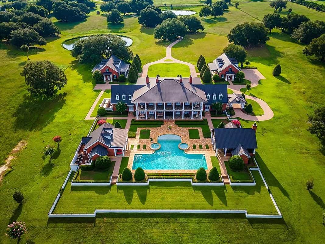 Florida Mansion on 50 Acres with 29,000+ Sq Ft for $10M (Photos)