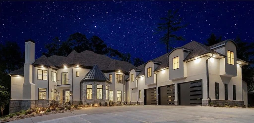 Georgia Mansion with Backyard Oasis and Full Home Audio System (Photos)