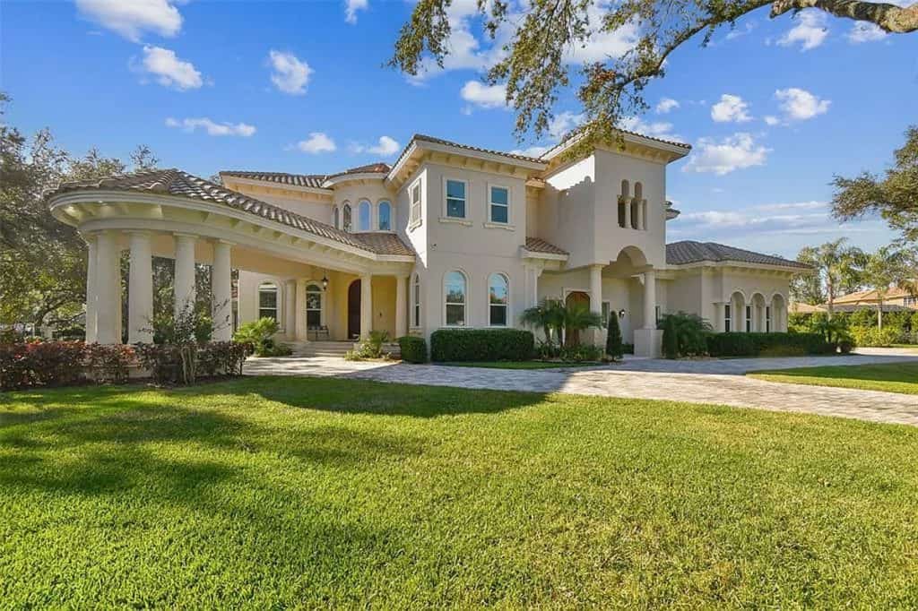 Mediterranean Mansion Combines Elegance with Contemporary Style in Tampa (Photos)