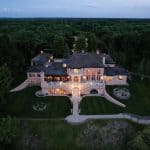 Tuscan-Inspired Design Mansion is Situated Along Tranquil Lakeshore in Minnesota (Photos)