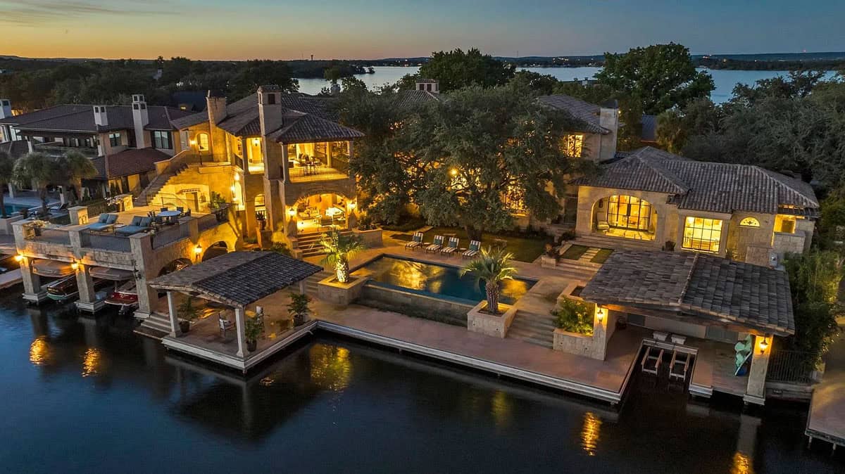 Timeless Spanish Colonial Estate on Lake LBJ (Photos)