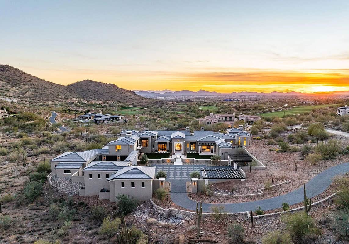 Arizona Mansion Stands as a Contemporary Mediterranean Masterpiece (Photos)