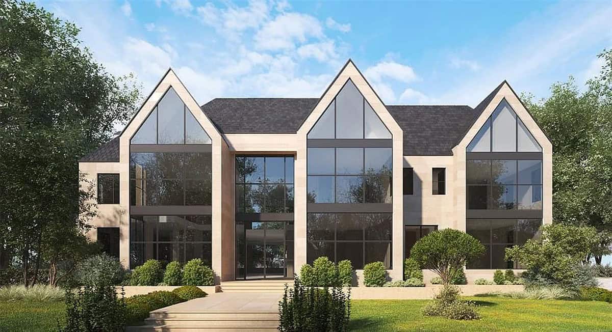The Height of Contemporary Luxury Located in New Jersey with a Stunning View (Photos)