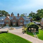 An Extraordinary New York Mansion on 14+ Acres, with around 2,000 Ft of Sandy Beach (Photos)