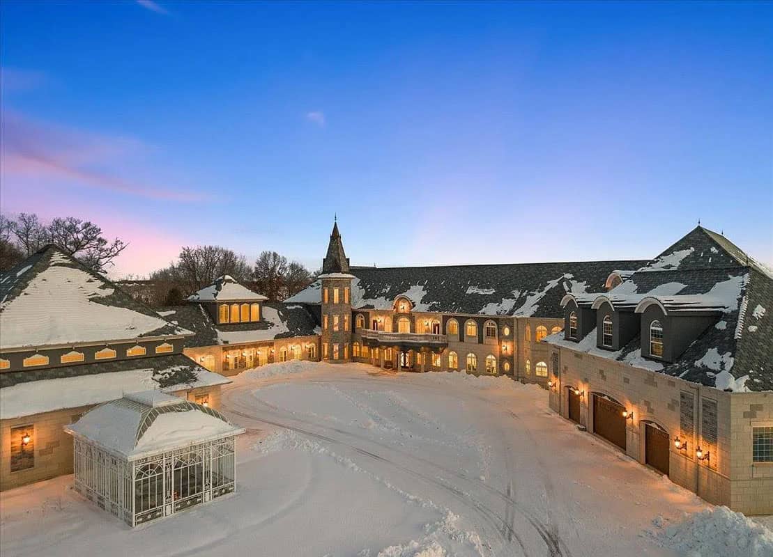 Truly Unique Custom French Provincial Estate that Stands out in Michigan (Photos)