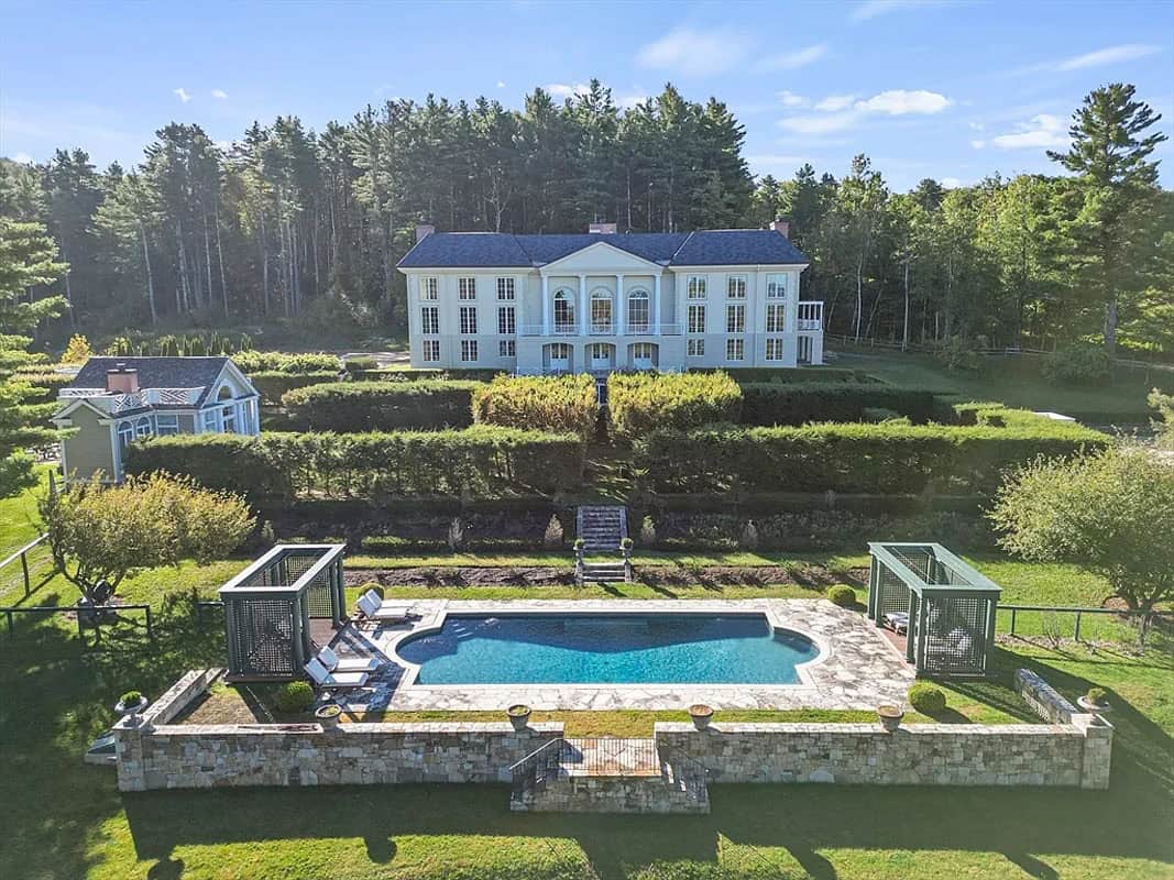 A Rare French Manor Estate in Massachusetts, set on 45 Acre (Photos)