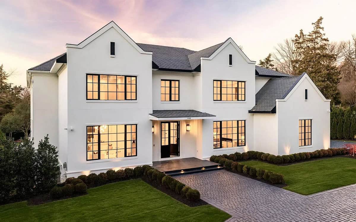 Virginia Mansion Combines Modern Sophistication with Transitional Château Features (Photos)